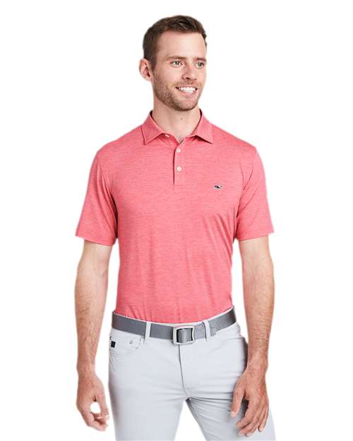 Men's Destin Stripe Sankaty Polo Image 4