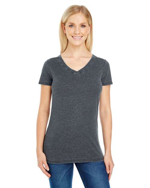 Women's Vintage Dye V-Neck T-Shirt