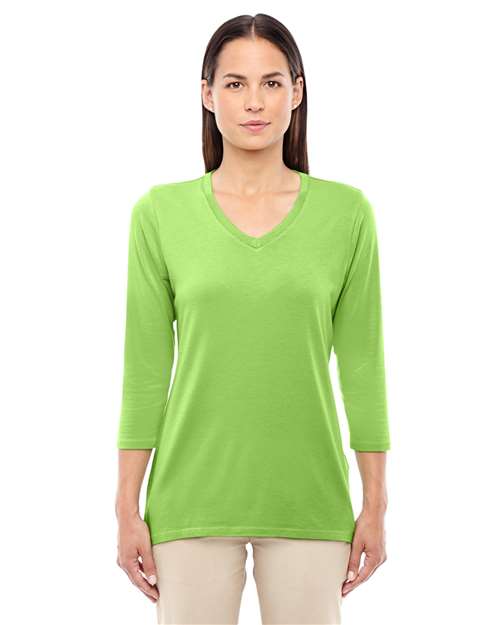 Women's Perfect Fit™ Bracelet-Length V-Neck Top Image 6