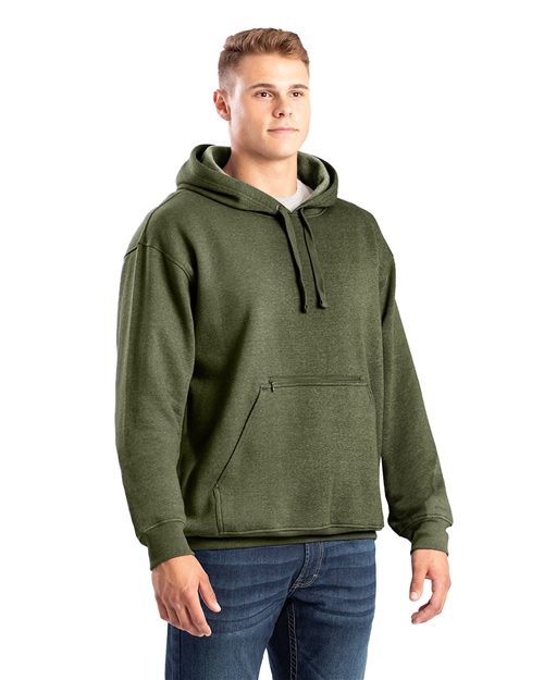 Men's Heritage Zip Pocket Hooded Sweatshirt Image 1
