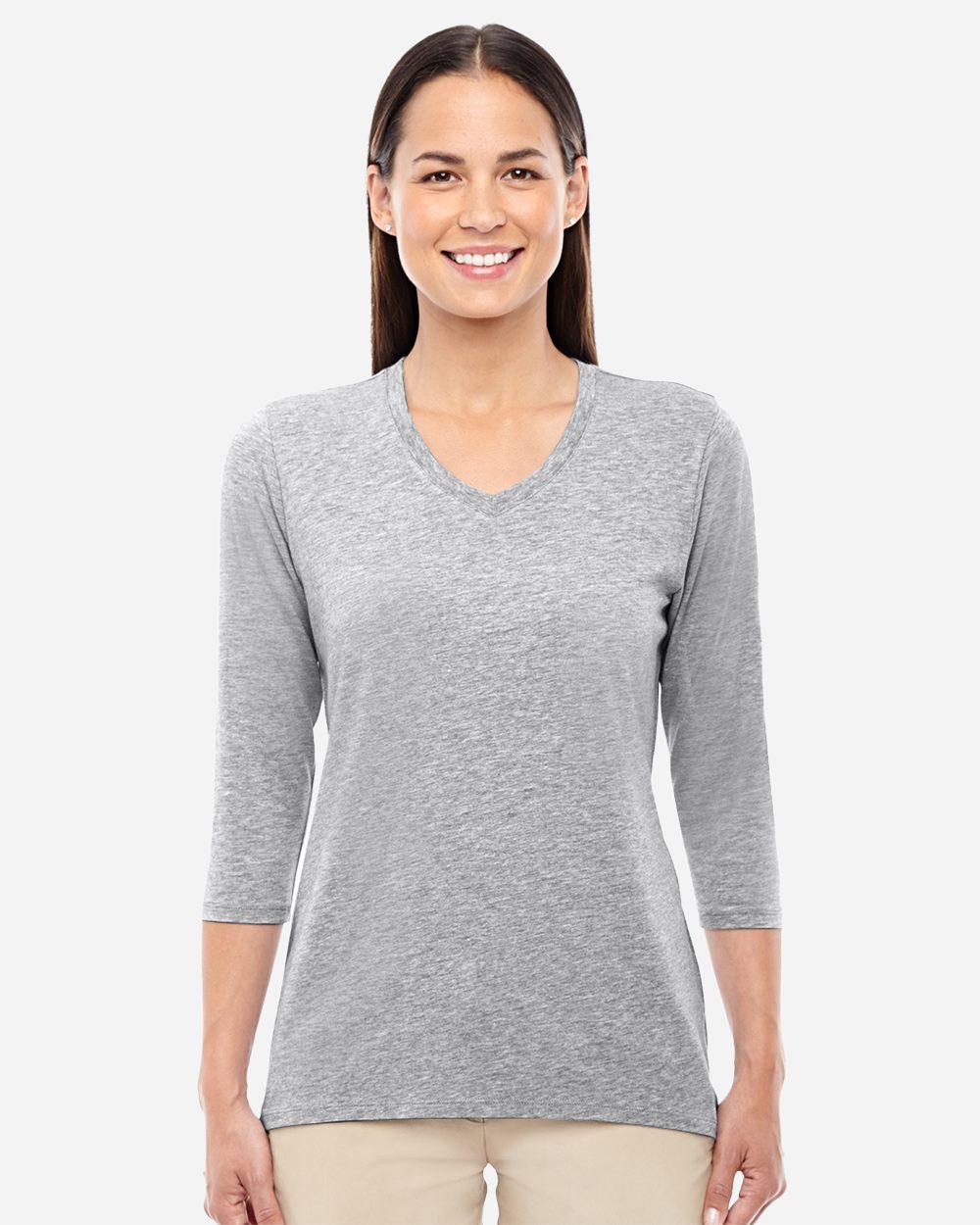 Women's Perfect Fit™ Bracelet-Length V-Neck Top