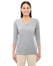 Women's Perfect Fit™ Bracelet-Length V-Neck Top Image 1