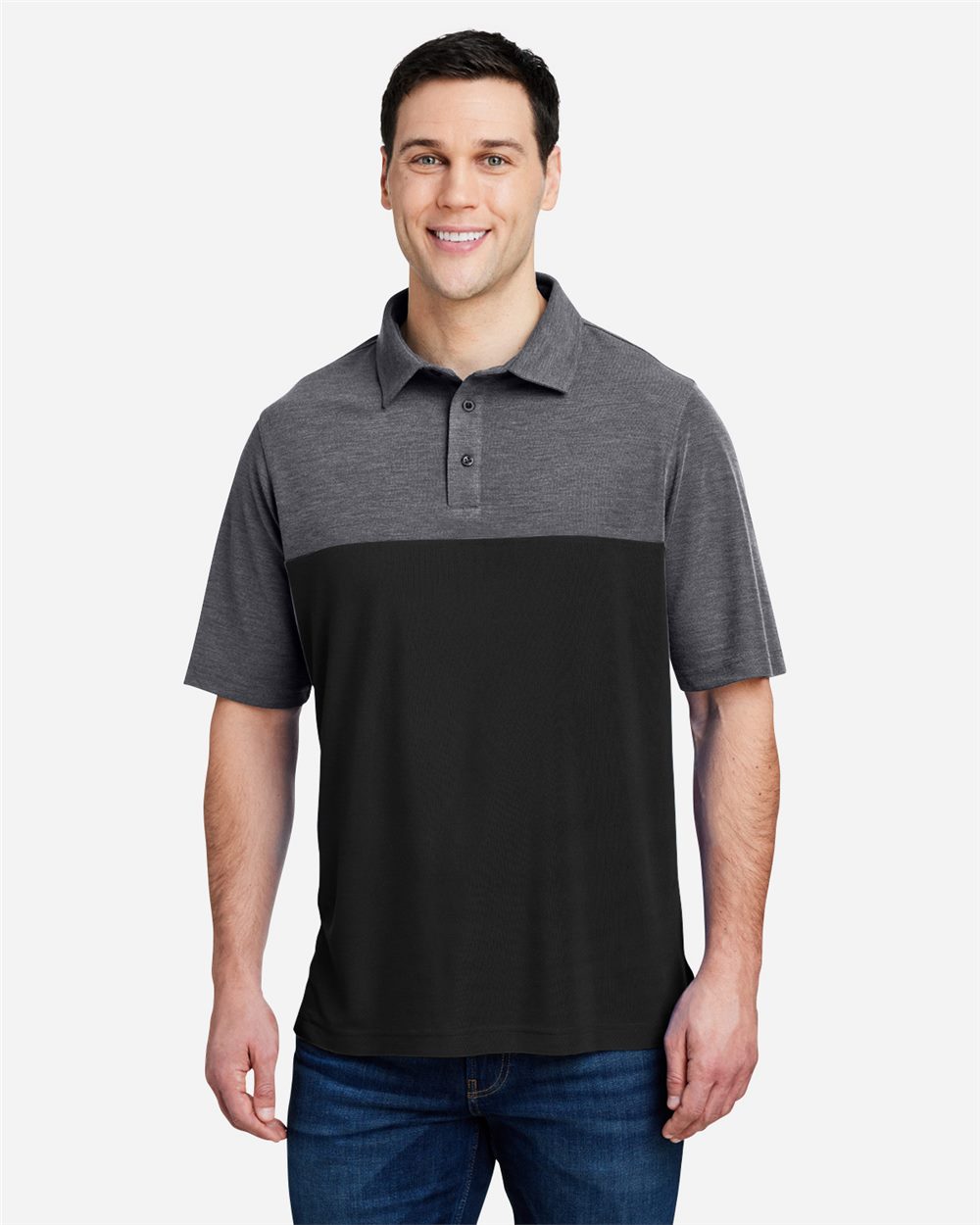Men's Fusion ChromaSoft™ Colorblock Polo