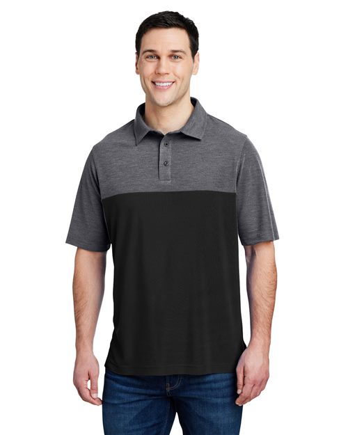 Men's Fusion ChromaSoft™ Colorblock Polo Image 1