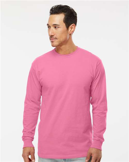 Unisex Gold Soft Touch Long Sleeve T-Shirt Image 4