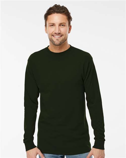 Unisex Gold Soft Touch Long Sleeve T-Shirt Image 11