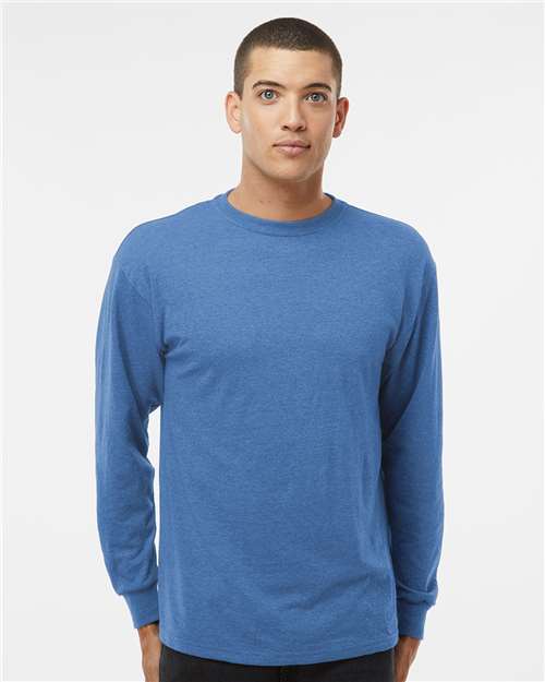 Unisex Gold Soft Touch Long Sleeve T-Shirt Image 15