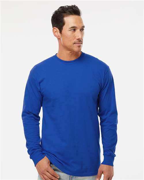 Unisex Gold Soft Touch Long Sleeve T-Shirt Image 17