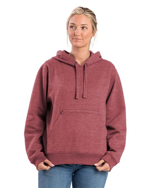 Women's Heritage Zippered Pocket Hooded Sweatshirt Image 1