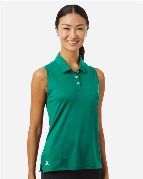 Women's Ottoman Sleeveless Polo