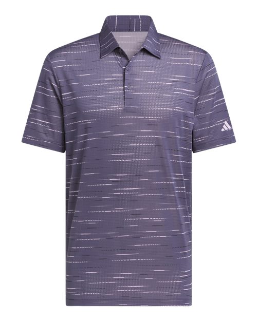 Men's Ultimate365 Mesh Glimmer Print Polo Image 4