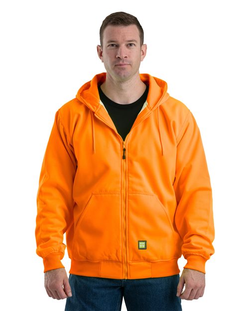 Men's Heritage Thermal-Lined Full-Zip Hooded Sweatshirt Image 1