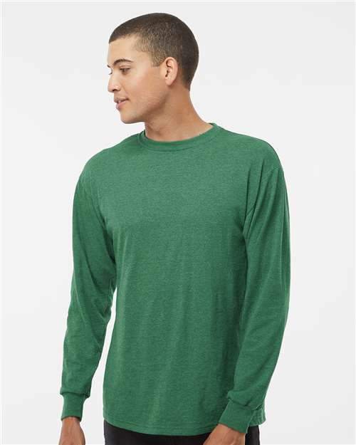 Unisex Gold Soft Touch Long Sleeve T-Shirt Image 13