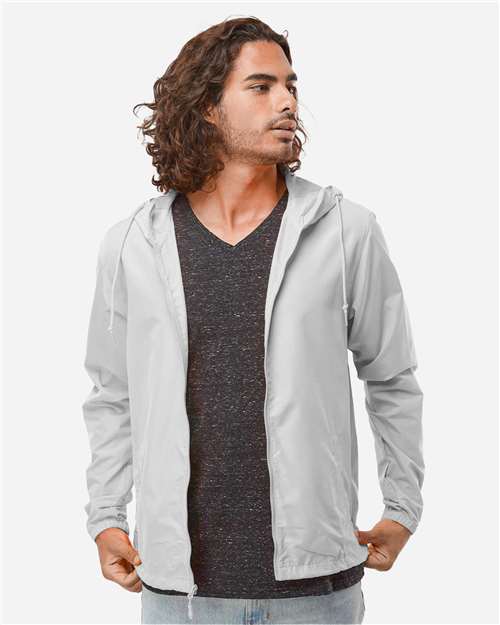 Men's Lightweight Windbreaker Full-Zip Jacket Image 20