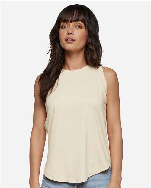 Women's Relaxed Fine Jersey Tank Image 7