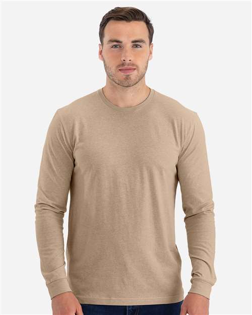 Unisex CVC Long Sleeve T-Shirt Image 11