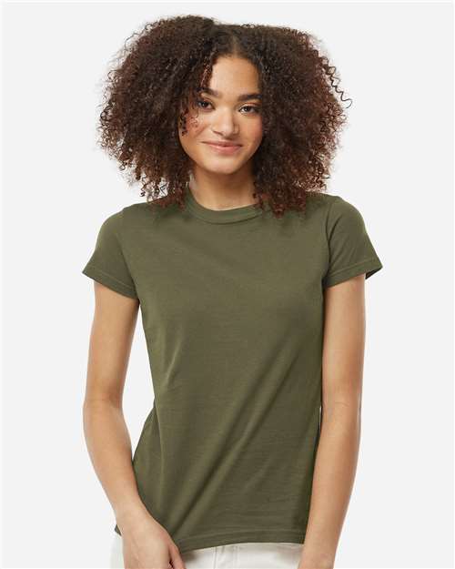 Women's Fine Jersey Slim Fit T-Shirt Image 14