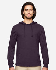Unisex Eco Jersey Pullover Hooded Long Sleeve T-Shirt