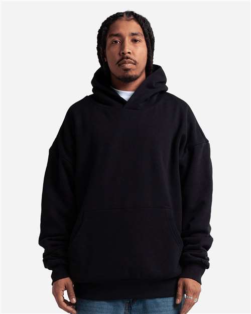 Unisex Garment-Dyed Double Layer Reversible Hooded Sweatshirt