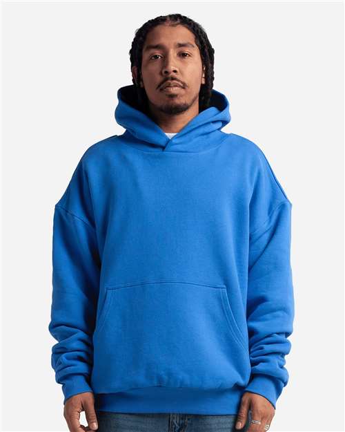 Unisex Garment-Dyed Double Layer Reversible Hooded Sweatshirt Image 5