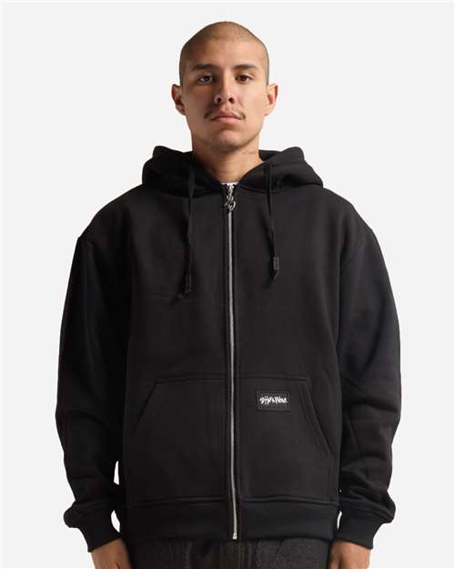 Unisex Essential Super Heavyweight Full-Zip Hooded Sweatshirt Image 2