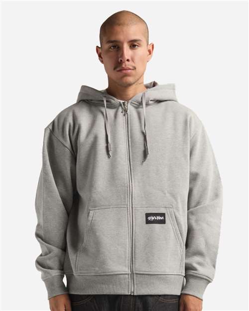 Unisex Essential Super Heavyweight Full-Zip Hoodie Sweatshirt