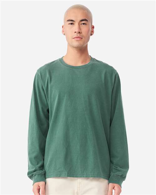 Unisex Heavyweight Garment-Dyed Long Sleeve Tee Image 12