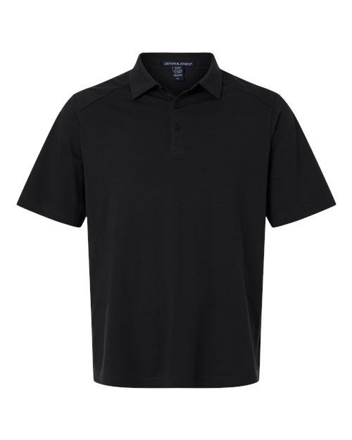 Men's Seaton Pebble Textured Polo Image 2