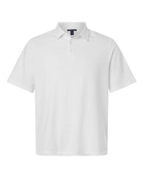 Men's Seaton Pebble Textured Polo Image 5