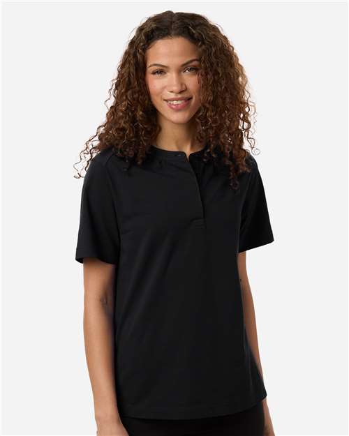 Women's Seaton Pebble Textured Polo