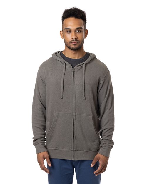 Unisex Hemp Hero Full-Zip Hooded Sweatshirt Image 1