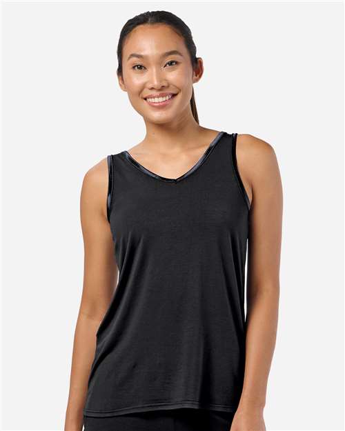 Women's Bamboo V-Neck Tank Top Image 2