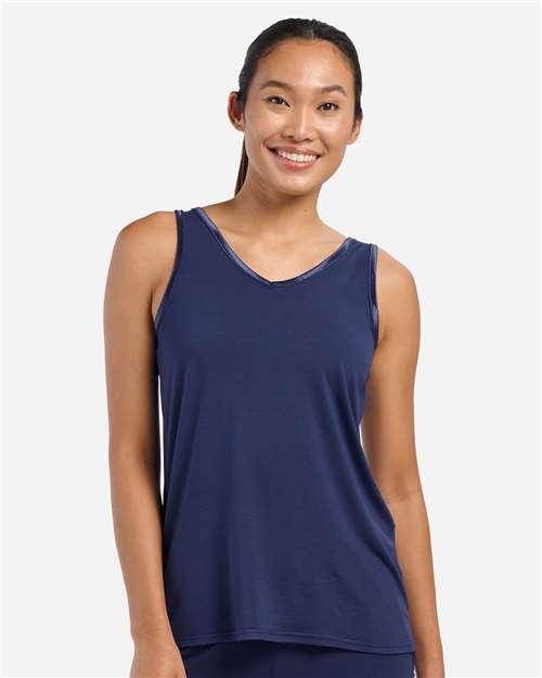Women's Bamboo V-Neck Tank Top Image 4