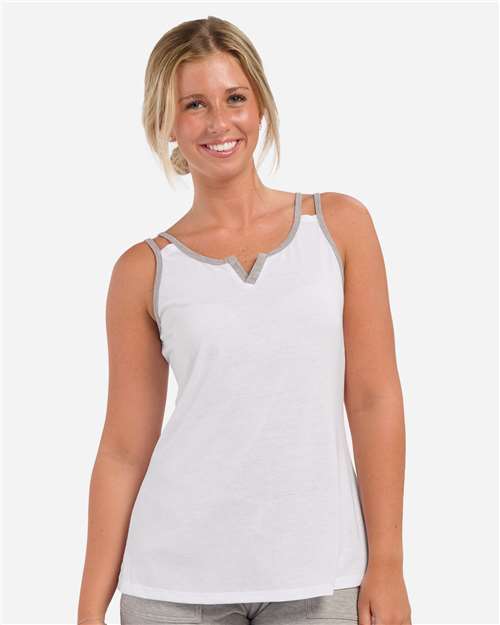 Women's Split Shoulder Tank Top Image 4