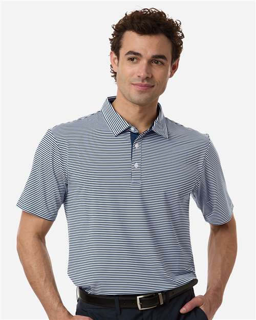 Men's Smith Striped Polo Image 2