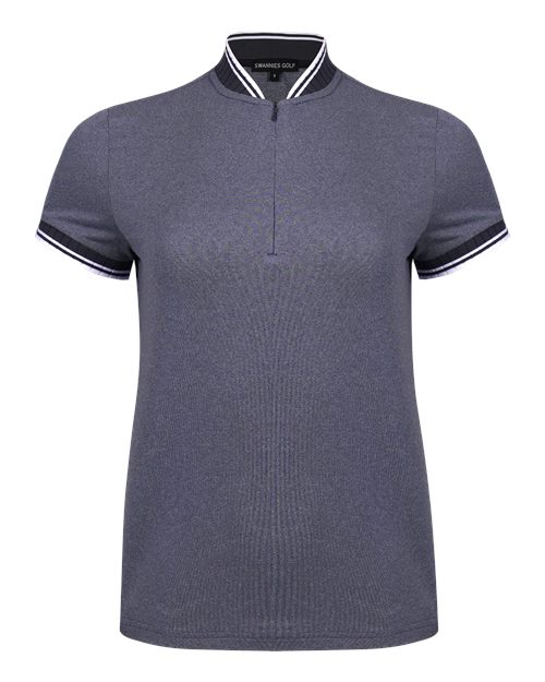 Women's Tara Tipped Polo Image 3