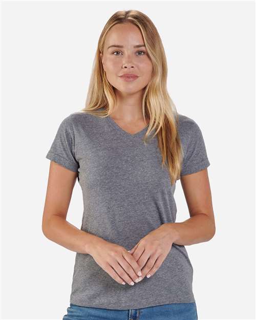 Women's V-Neck T-Shirt Image 3