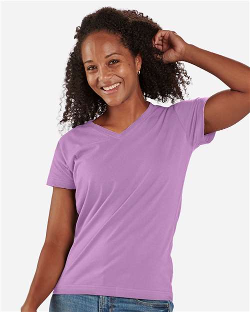 Women's V-Neck T-Shirt Image 4