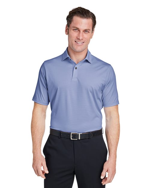 Men's USA Made Mini Stripe Tech Polo Image 1