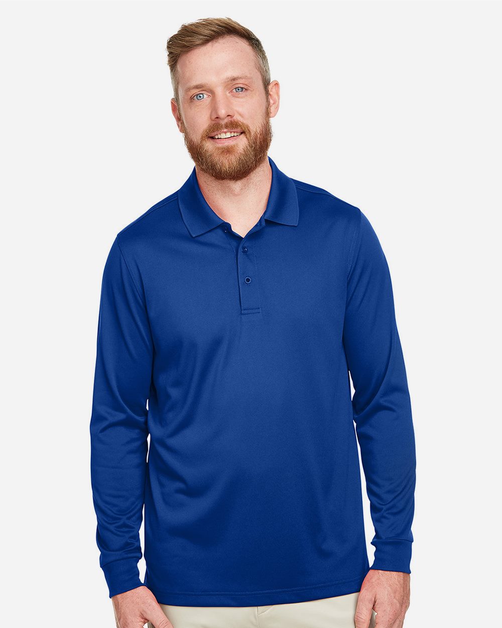 Men's Advantage Snag Protection Plus IL Long Sleeve Polo