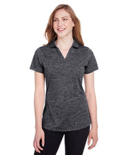 Women's Icon Heather Polo Image 1