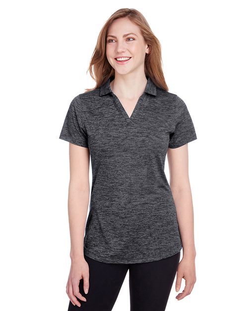 Women's Icon Heather Polo Image 1