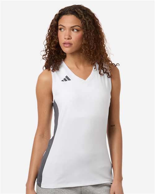 Women's Quickset V-Neck Sleeveless Jersey