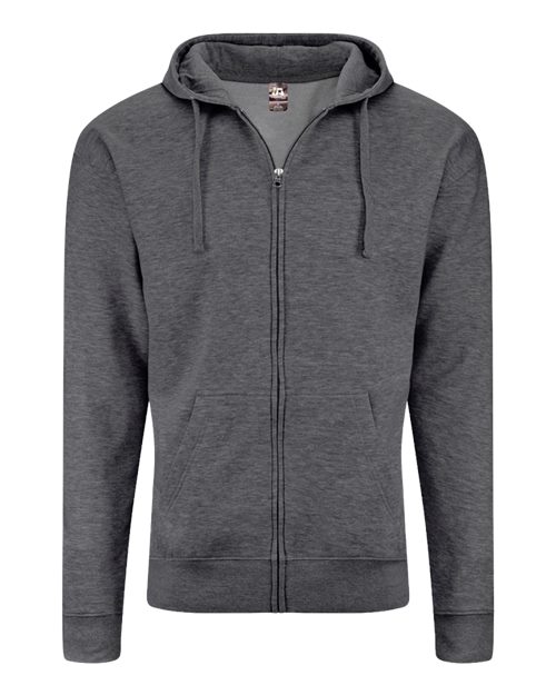 Unisex BTB Fleece Hooded Full-Zip Sweatshirt Image 4