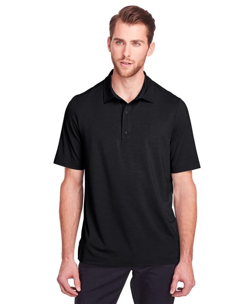 Men's JAQ Snap-Up Stretch Performance Polo Image 1