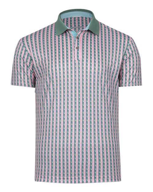 Men's Greens Piqué Polo