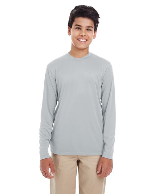 Youth Cool & Dry Performance Long Sleeve Top Image 1