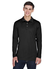 Men's Cool & Dry Sport Long Sleeve Polo Image 1