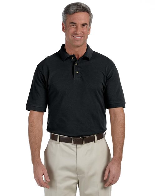 Men's Tall Cotton Pique Polo Image 1