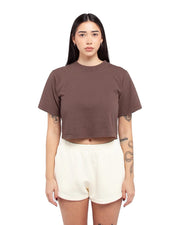 Women's Garment-Dyed Cropped Tee